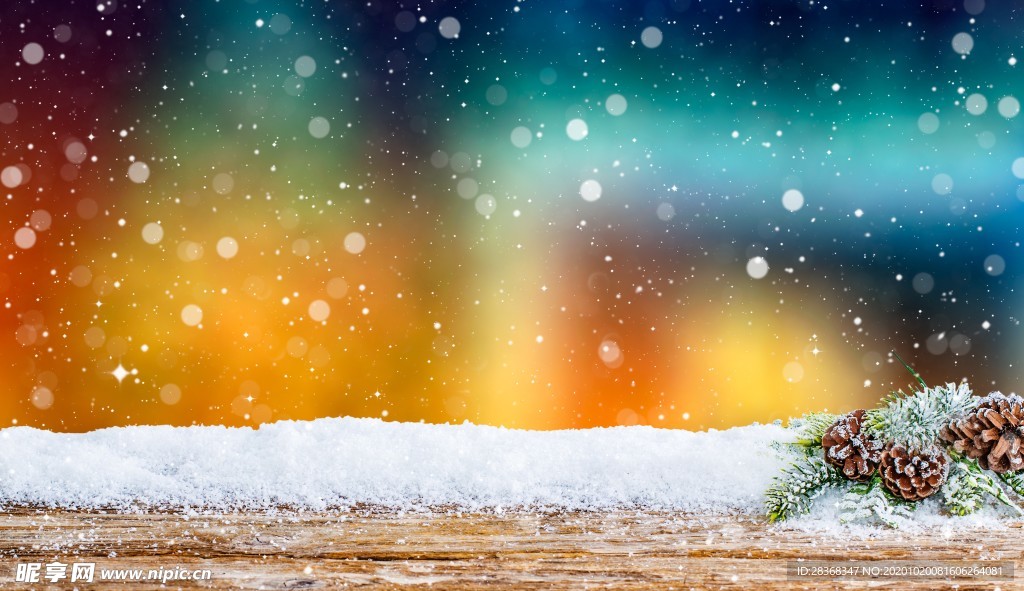 下雪场景