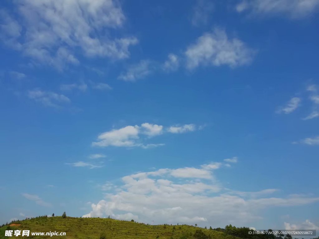 山顶天空
