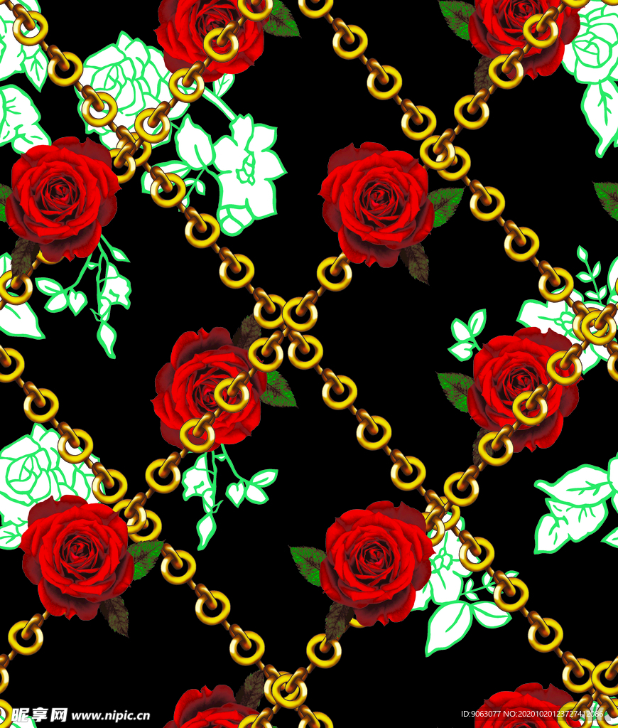 链条花