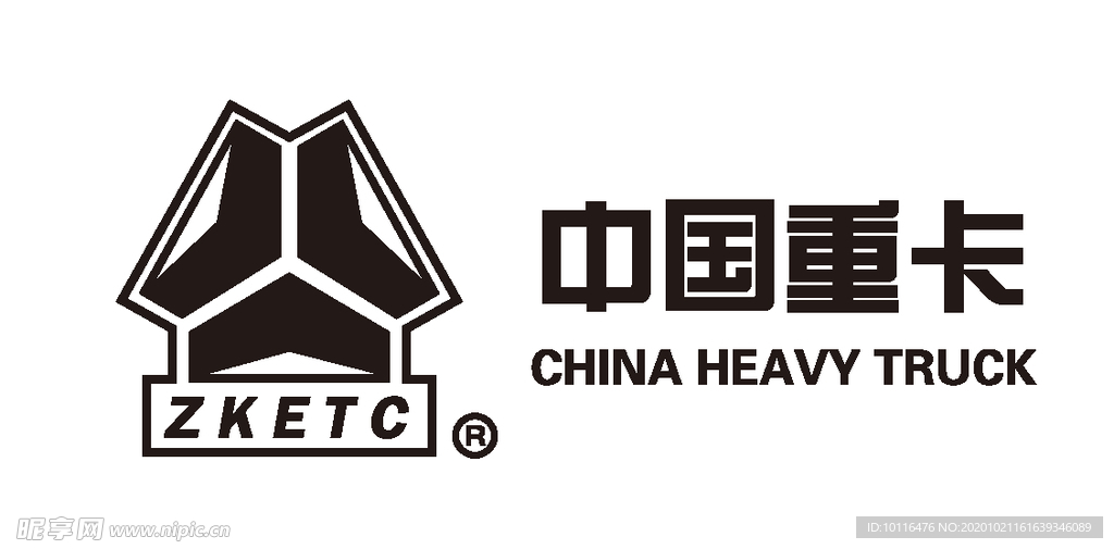 中国重卡logo设计