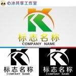K字母logo