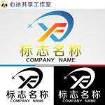 XF字母logo