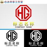 HG字母logo