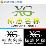 XG字母logo