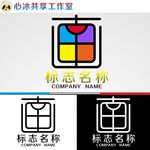 画logo