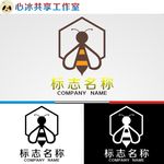 蜜蜂logo