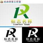 R字母logo