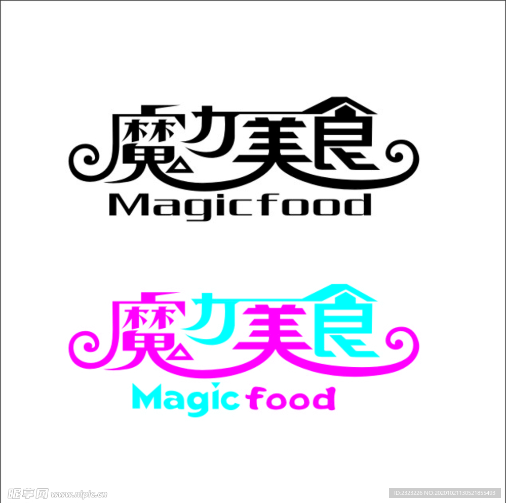 魔力美食LOGO