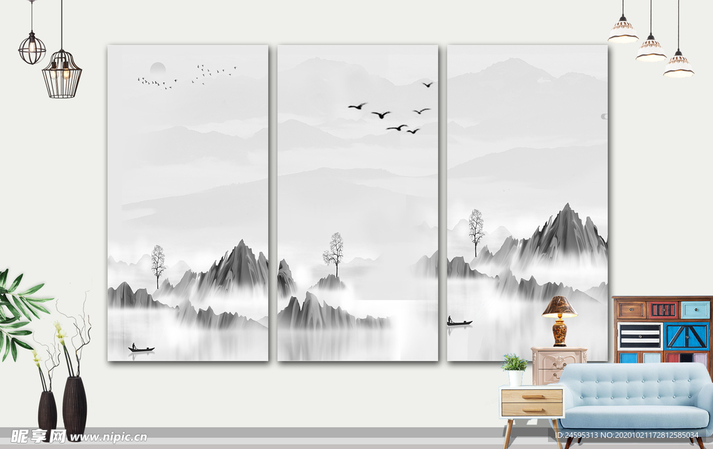 山水画