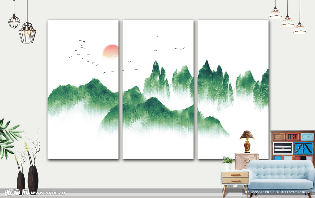 山水画
