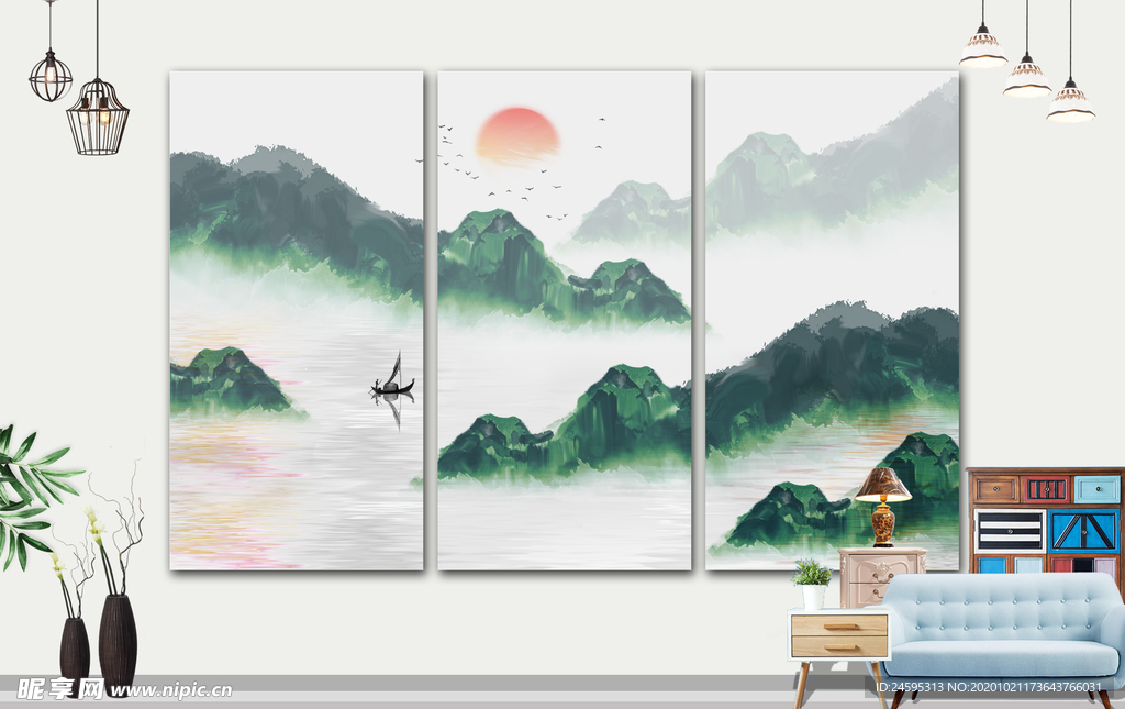 山水画