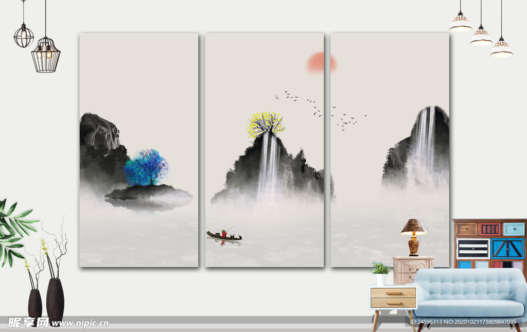 山水画