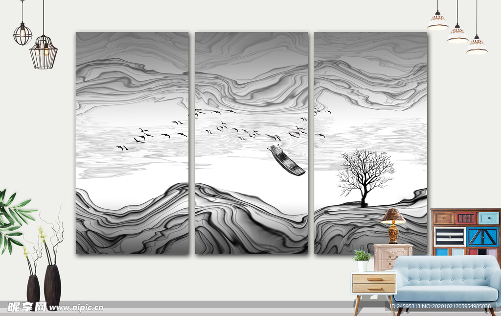 山水画
