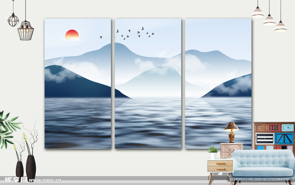 山水画