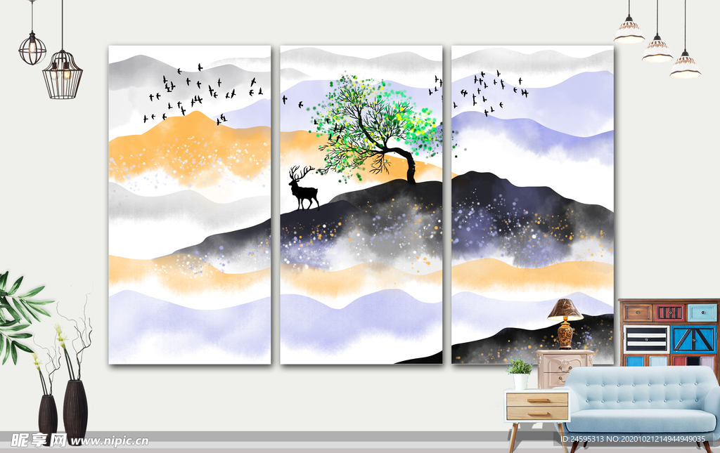 山水画
