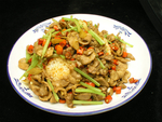 小炒羊肉盖饭