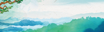 迎客松背景