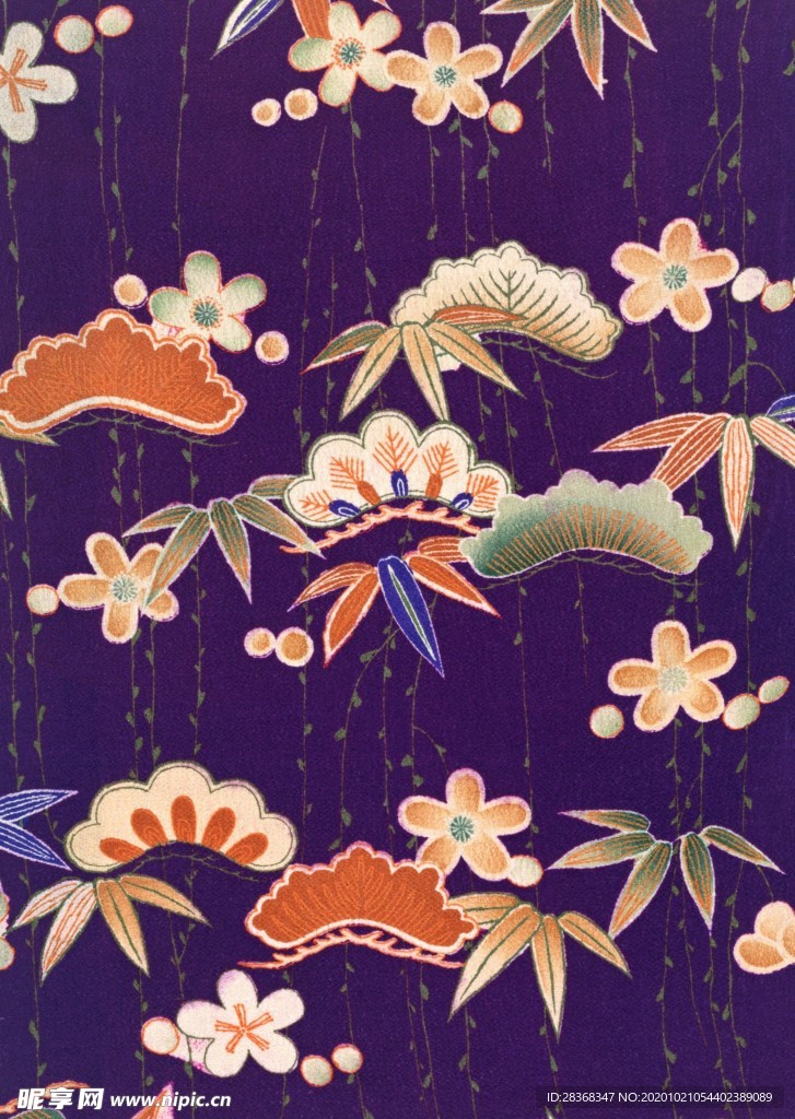 布艺传统花纹