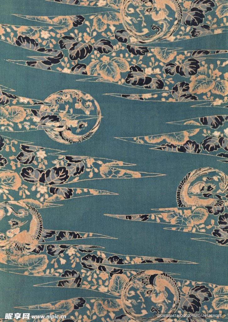 布艺传统花纹