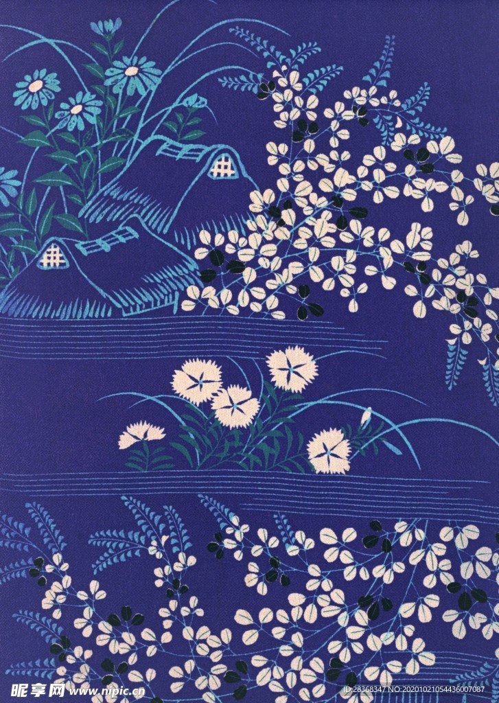 布艺传统花纹