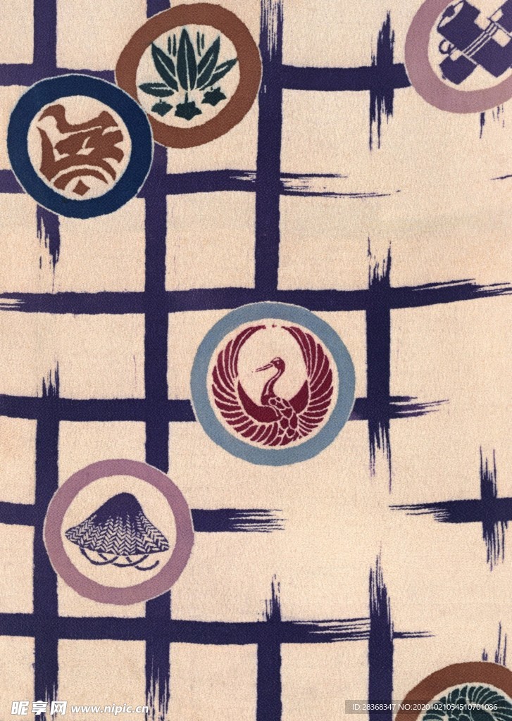 布艺传统花纹