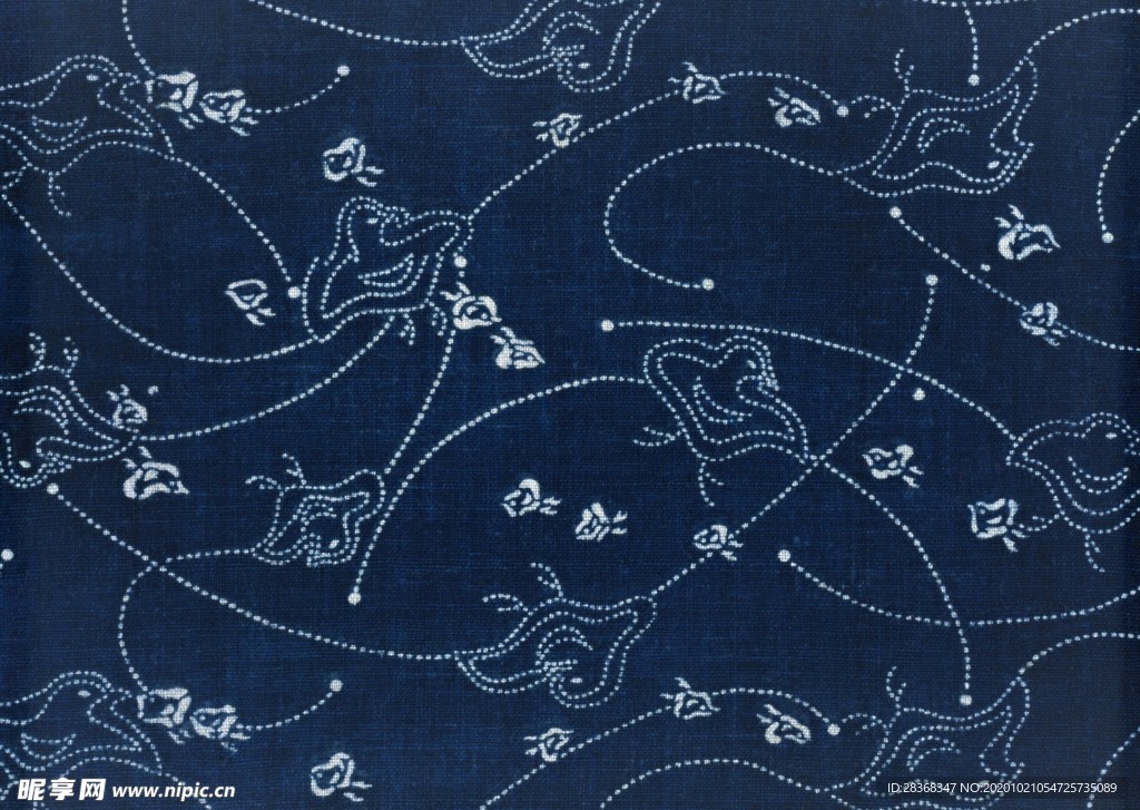 布艺传统花纹