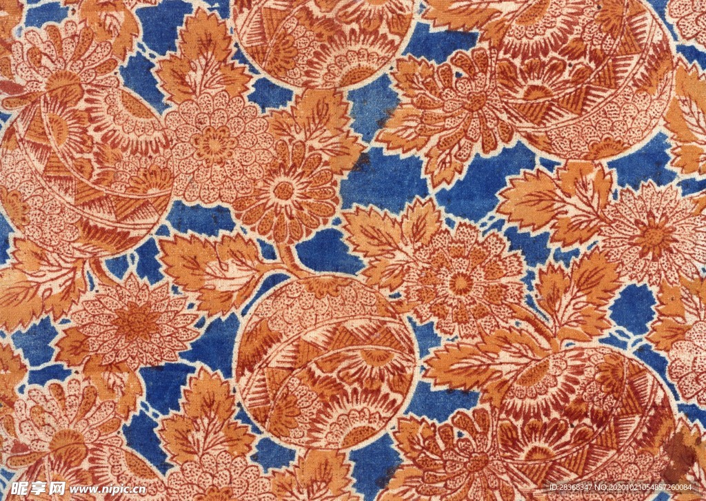 布艺传统花纹