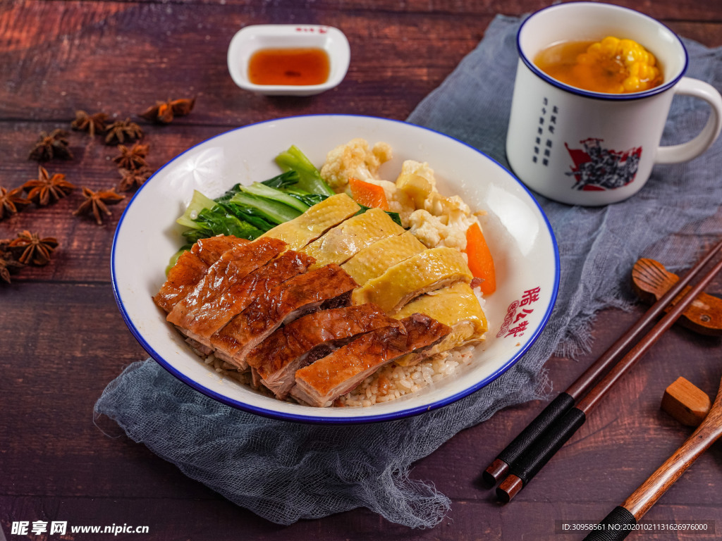 鸭腿饭 鸭腿饭海报 鸭腿饭展板