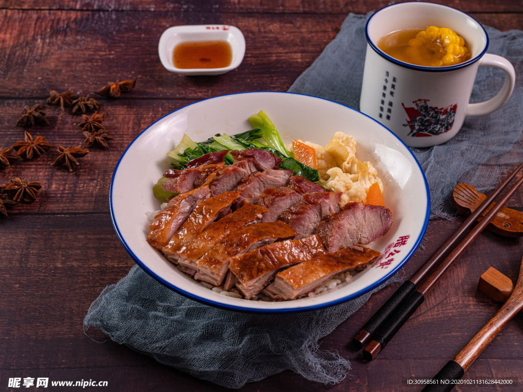 鸭腿饭 鸭腿饭海报 鸭腿饭展板