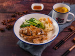 鸭腿饭 鸭腿饭海报 鸭腿饭展板