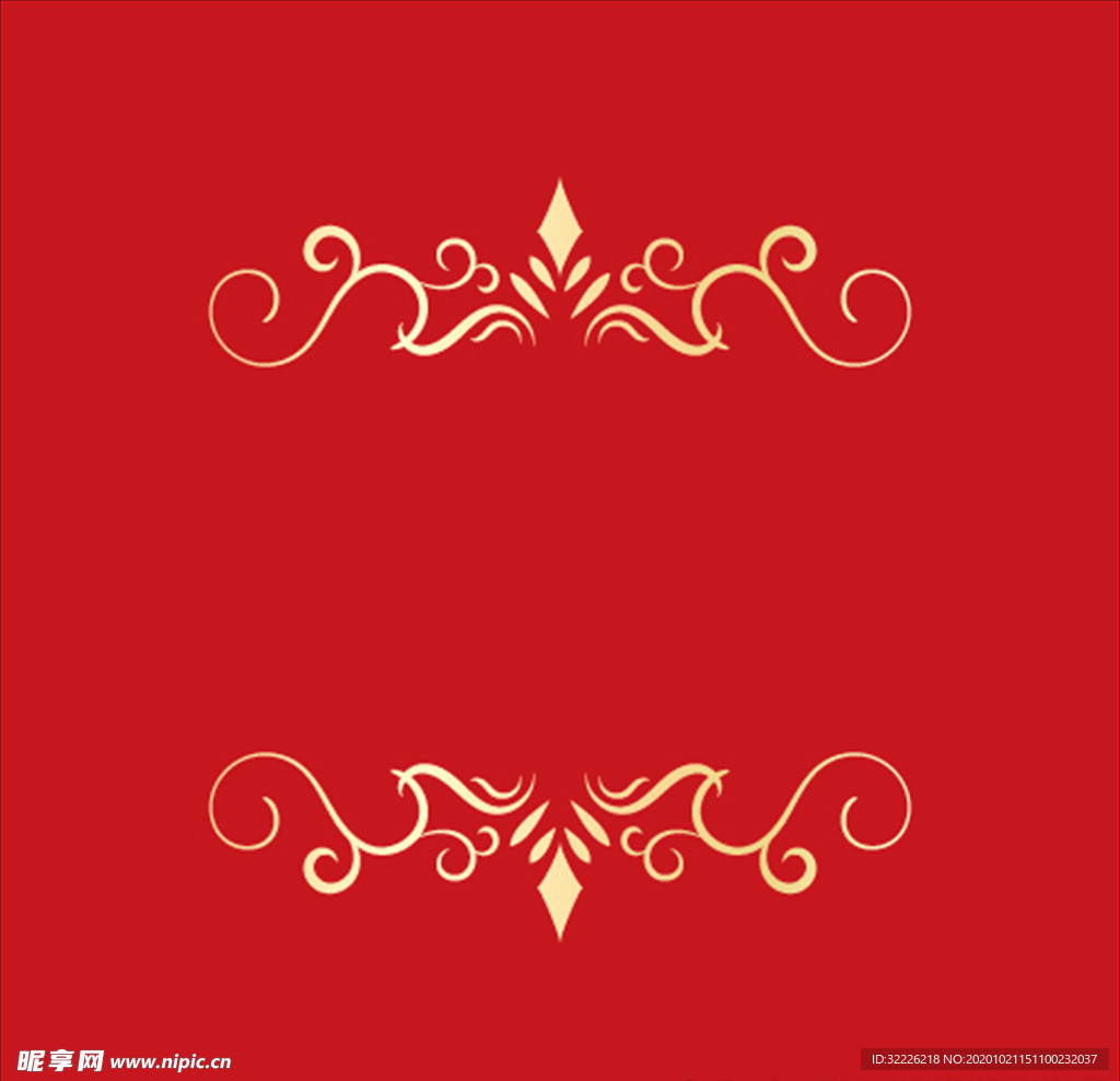 金色花纹