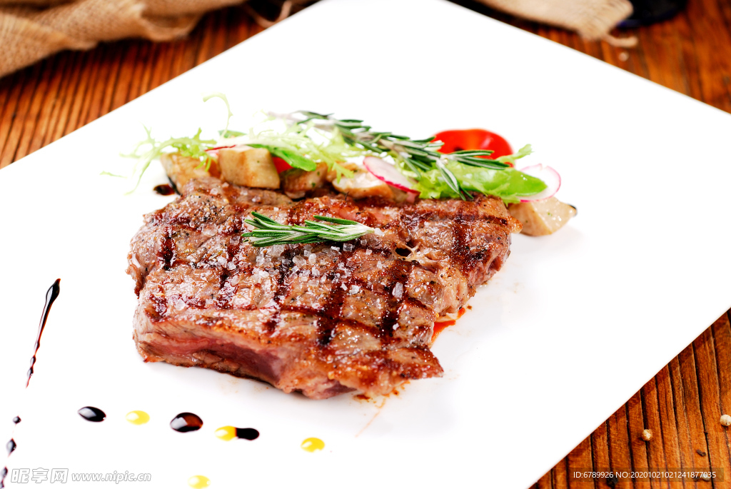 岩烤澳洲和牛肉眼牛扒