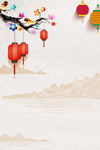 喜庆新年展板背景素材