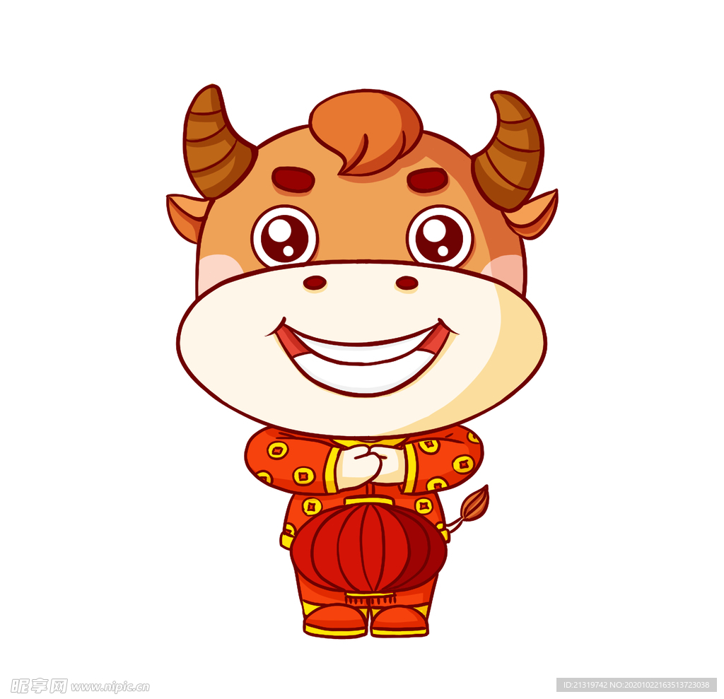 卡通牛