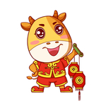 卡通牛