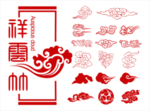 古典云纹图案