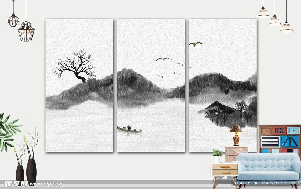山水画