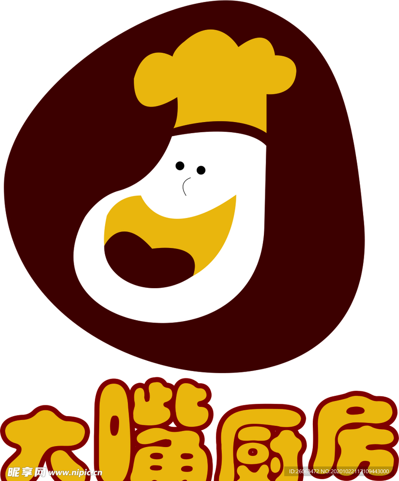 大嘴厨房logo