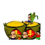 手绘五谷杂粮