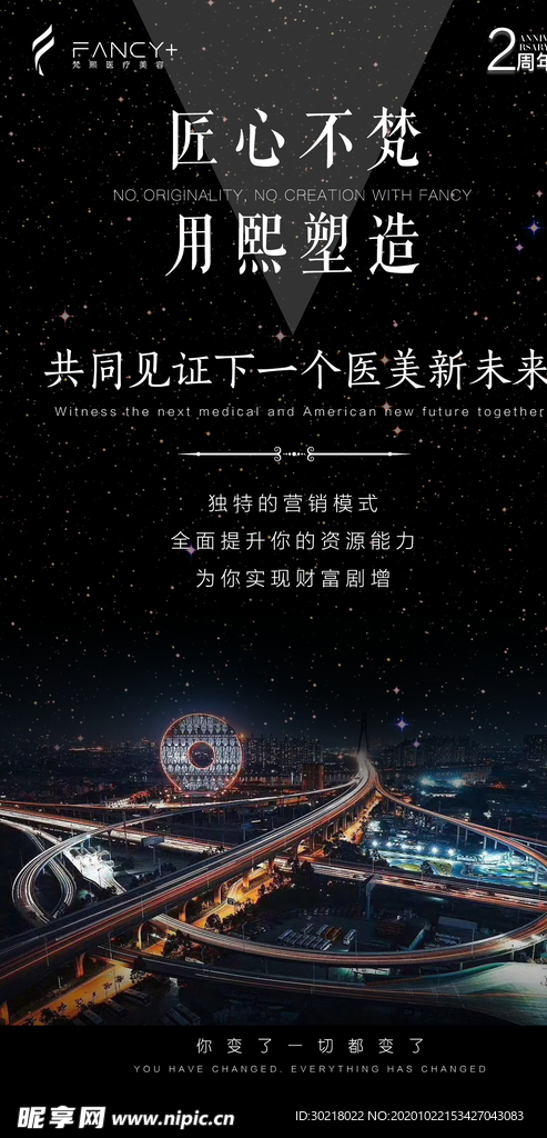 医美招商海报