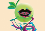 卡通创意人物配图插画