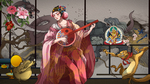卡通创意人物配图插画