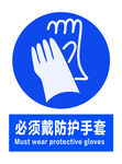 必须戴防护手套