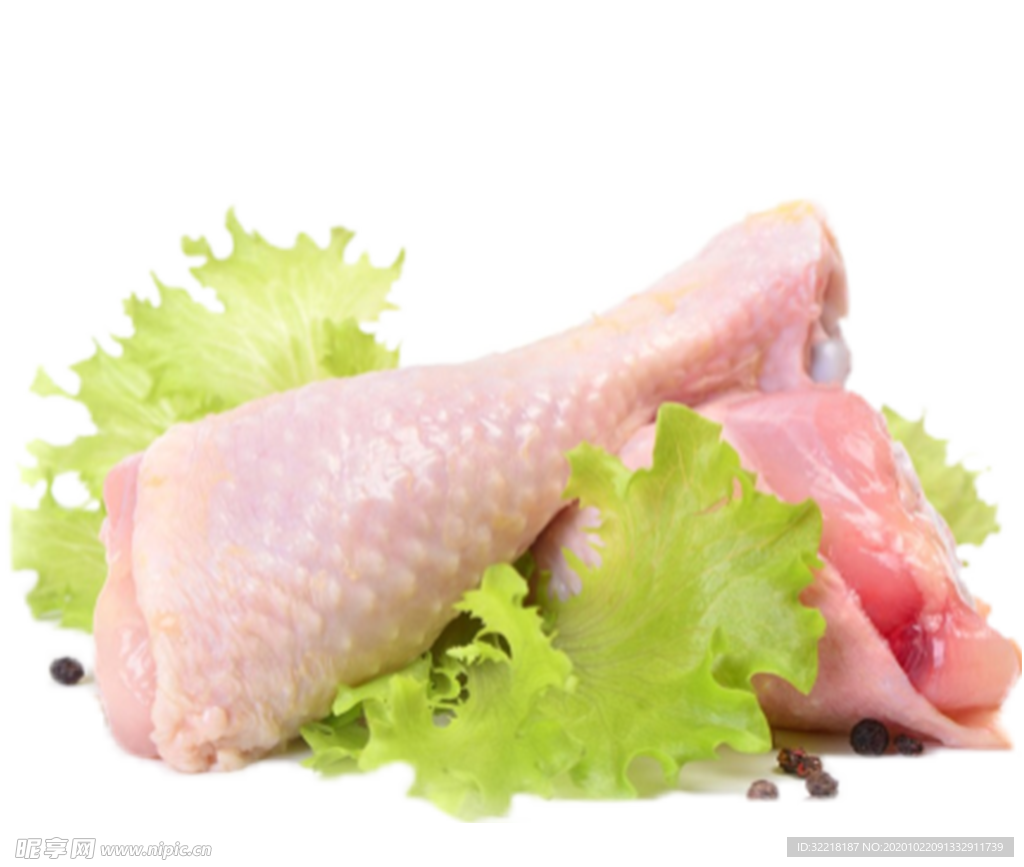 新鲜鸡腿琵琶腿