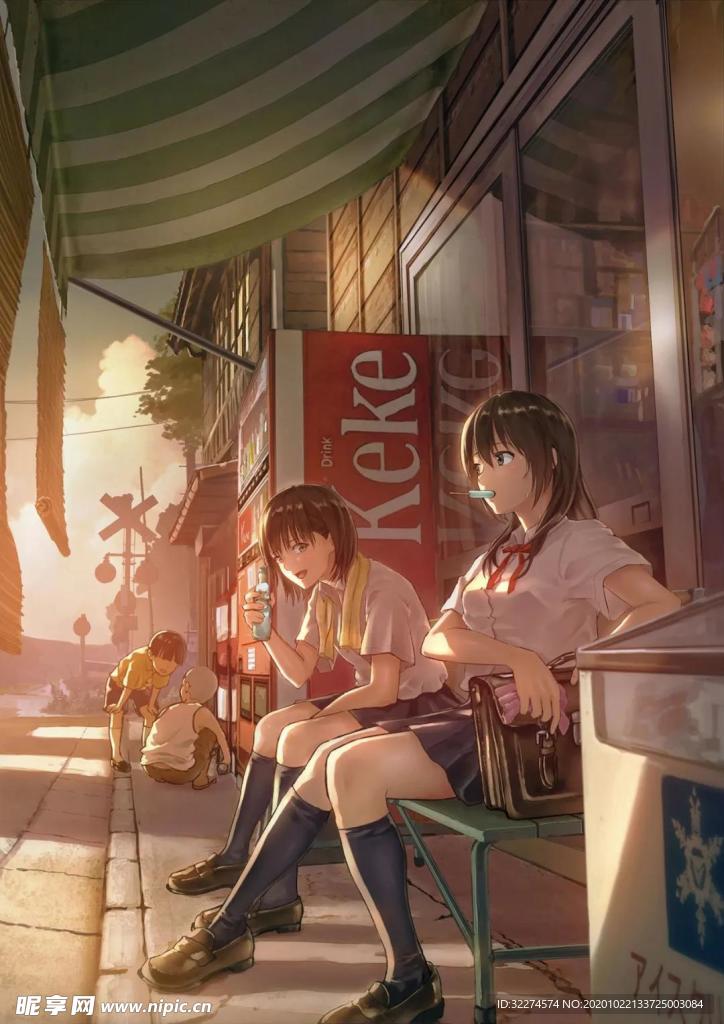 美女