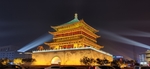 钟楼 西安 古都 夜景