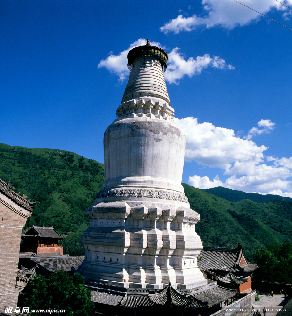 五台山塔院寺大白塔