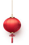 新年红色灯笼元素png素材