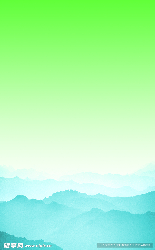 绿色展板背景图