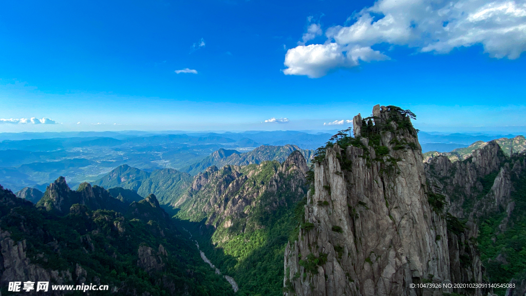 蓝天白云风景图片
